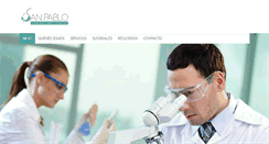 Desktop Screenshot of laboratoriosanpablo.com